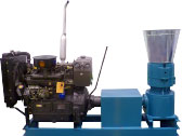 diesel engine pellet mills