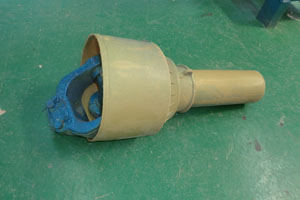 PTO pellet maker shaft