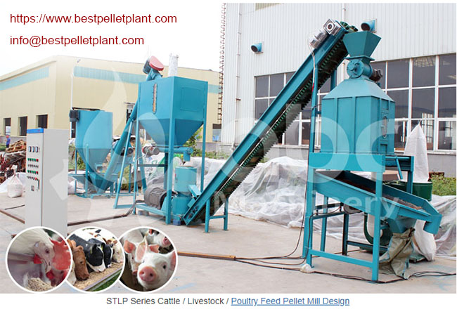 small poultry feed mill machinery