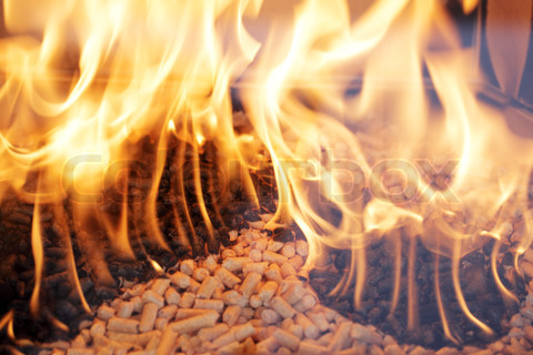 wood fuel pellets